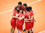 ۱۴ بازیکن والیبال ایران مقابل ژاپن