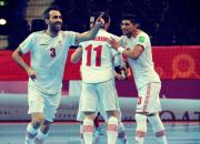 برتری یک نیمه ای تیم ملی فوتسال ایران مقابل آمریکا