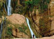 عکس/ آبشار ۹۵متری خرم آباد