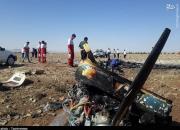 عکس/ سانحه سقوط هواپیمای آموزشی در گرمسار