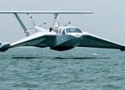 تولید هواپیمایی که بر روی آب هم با سرعت بالا حرکت می کند