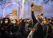 سومین شب اعتراضات لندن علیه قتل یک زن توسط پلیس