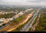 عکس/ پنجمین شهر بزرگ ایران را از بالا ببینید