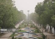 عکس/ وضعیت بحرانی هوا در کرمانشاه