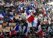 پنجمین هفته اعتراضات گسترده در فرانسه علیه سیاست‌های کرونایی دولت +عکس