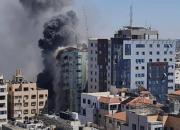 دفاتر رسانه‌های بین المللی در غزه با هدف پنهان ماندن جرایم اسرائیل بمباران شد