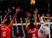 شکست تیم ملی والیبال ایران مقابل میزبان