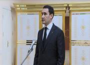 مراسم تحلیف رئیس جمهور ترکمنستان برگزار شد