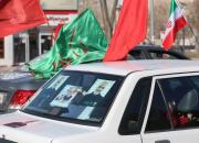 تجمع خودرویی به‌مناسبت اولین سالگرد شهادت سردار دلها به روایت تصویر