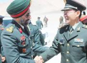 برقراری خط تماس ضروری بین ارتش‌های چین و هند