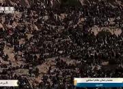فیلم/ خروج خیل جمعیت از گلزار شهدای کرمان