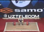 فیلم/ شاهکار وزنه‌بردار ایران در مسابقات جهانی