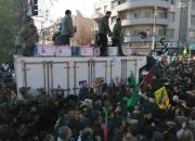 فیلم/ پخش زنده تشییع پیکر حاج قاسم از BBC