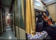 گزارش تصویری/ شب احیا در قطار مسافری