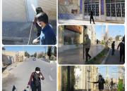 اقدامات هیئت روضة الشهداء مهریز در مقابله با کرونا +تصاویر