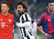 بهترین بازیکنان مجانی تاریخ فوتبال +عکس