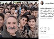 مهران رجبی هم به مدرسه رفت +عکس