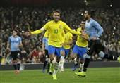 برتری برزیل بر اروگوئه با پنالتی نیمار