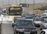 ترافیک در مسیرهای ورودی تهران نیمه‌سنگین است