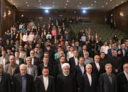 حاشیه‌های حضور روحانی در دانشگاه تهران
