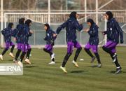 آخرین تمرین تیم‌های ملی فوتبال و فوتسال زنان