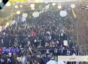 فیلم/ حضور گسترده مردم کرمان قبل از آغاز مراسم تشییع