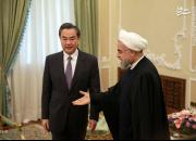 وزیر خارجه چین با روحانی دیدار کرد
