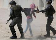 حمله نظامیان صهیونیست به تظاهرات نمازگزاران فلسطینی