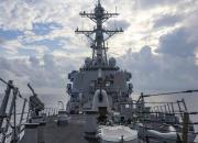 آمریکا در دریای چین جنوبی اقدام به برگزاری مانور نظامی کرد