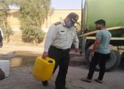 فیلم/  آب رسانی نیروی انتظامی به مردم خوزستان