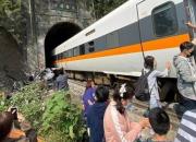 تصادف مرگبار قطار و کامیون در تایوان با 36 کشته +فیلم و تصاویر