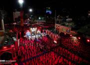 عکس/ مراسم عزاداری شب تاسوعای حسینی در امامزاده صالح (ع)