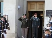 دیدار سران نظامی آمریکا و رژیم صهیونیستی در پنتاگون