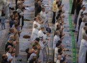 عکس/ برگزاری مجدد نماز جماعت در حرم مطهر حسینی