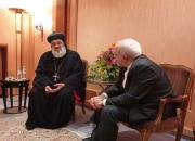 ظریف با رئیس کلیسای ارتدوکس سوریه دیدار کرد