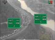عکس/ ترافیک سنگین در محور قزوین - رشت