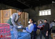 عکس/ توزیع بسته‌های کمک معیشتی در مشهد