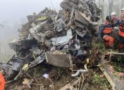 عکس/ سقوط مرگبار بالگرد نظامی در تایوان