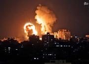 فیلم/ بمباران غزه توسط پهپادهای صهیونیستی