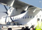 عکس/ تصادف وانت با هواپیما در فرودگاه یزد